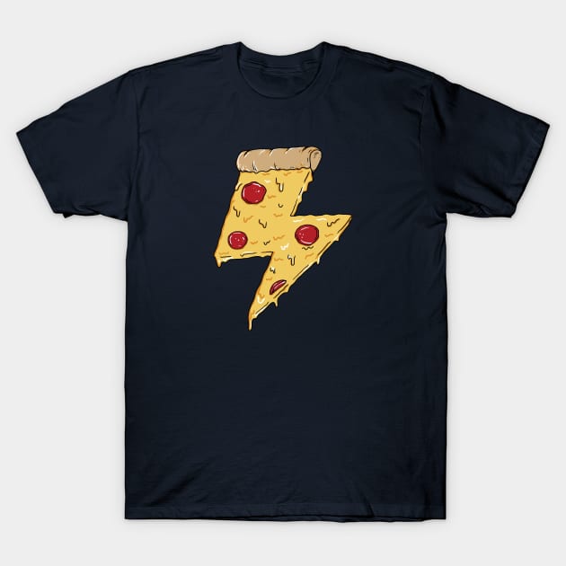 Pizza Power T-Shirt by coffeeman
